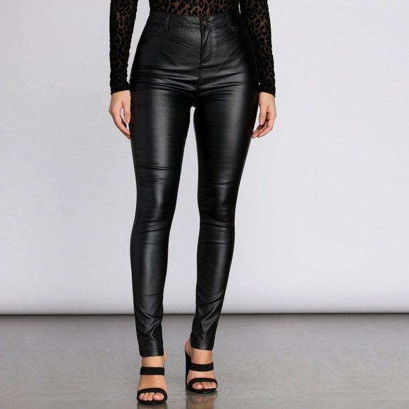 Love Tree Pants - Love Tree Black Skinny Denim Jean Size M